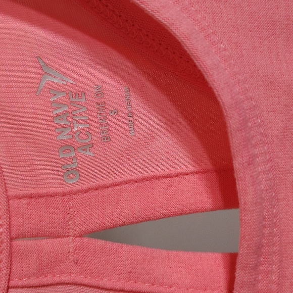 Pink Open Back, Razer Back  Tank Top - Picture 3 of 5